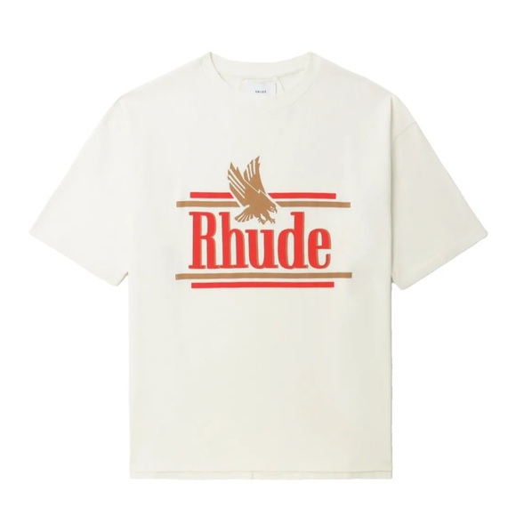Rhude Other - RHUDE cream Eagle logo-print T-shirt. New with tags size S fast 📦